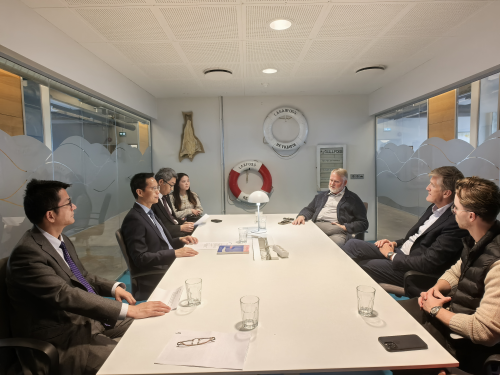 Chinese Ambassador to Iceland He Rulong Visits Iceland Ocean Cluster ...
