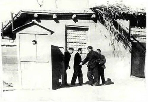 西柏坡,毛泽东接见米高扬为首的苏方代表团500.jpg
