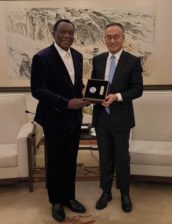 Vice Foreign Minister Chen Xiaodong Meets with Outgoing Ambassador of ...