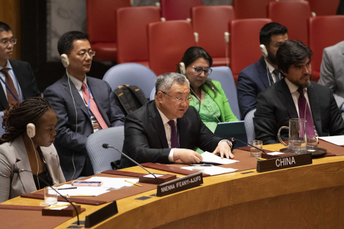 Remarks by China’s Permanent Representative to the UN Ambassador Fu ...