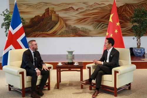 Chinese Ambassador to Iceland He Rulong Receives an Exclusive Interview ...