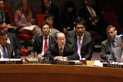 常驻联合国代表刘结一大使在安理会打击外国恐怖作战人员部长级通报会上的发言 — 中华人民共和国外交部