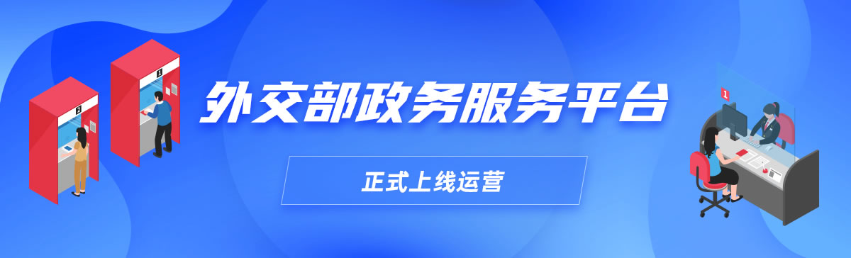 2022年1月16日，外交部政务服务平台正式上线试运行